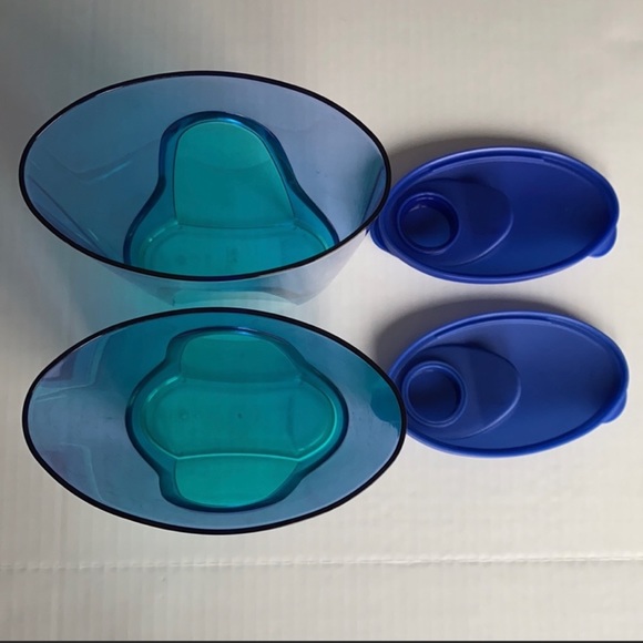 Beautiful Tupperware container set 1.6L X2 - Picture 3 of 7